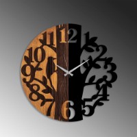 Ceas de perete Wallity Wooden Clock 71 imaginea #4 — magazin online Desire.md