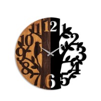 Ceas de perete Wallity Wooden Clock 71 imaginea #5 — magazin online Desire.md