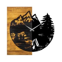 Настенные часы Wallity Wooden Clock 19 фото №5 — интернет-магазин Desire.md