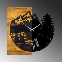 Настенные часы Wallity Wooden Clock 19 фото №6 — интернет-магазин Desire.md