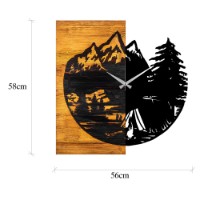 Настенные часы Wallity Wooden Clock 19 фото №7 — интернет-магазин Desire.md
