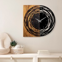 Настенные часы Wallity Wooden Clock 39
