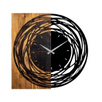 Настенные часы Wallity Wooden Clock 39 фото №4 — интернет-магазин Desire.md