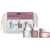 Набор по уходу за лицом Korres Wild Rose Face Set W.Day Balancing + Brightening 3pcs