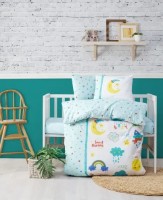 Lenjerie de pat pentru copii Trendy Tatli Ruyalar Mint (GTR008325)