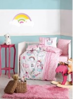 Lenjerie de pat pentru copii Trendy Unicorn Pink (GTR008323)