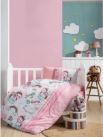 Lenjerie de pat pentru copii Trendy Unicorn Pink (GTR008347)