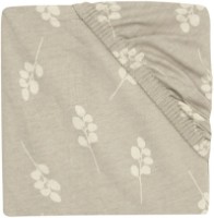 Cearșaf pentru copii Jollein Jersey Twig Olive Green 120x60cm (511-507-67041) imaginea #3 — magazin online Desire.md