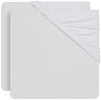 Детская простынь Jollein Jersey White 40/50x80/90cm 2pcs (2511-501-00001)