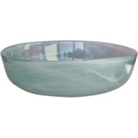Salatieră San Miguel Liso 35 cm alabaster alb (7530A)