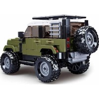 Set de construcție Sluban Model Bricks: Jeep SUV Green (B1015) imaginea #4 — magazin online Desire.md