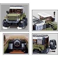 Set de construcție Sluban Model Bricks: Jeep SUV Green (B1015) imaginea #3 — magazin online Desire.md