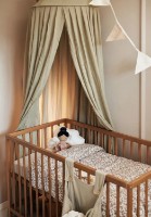 Балдахин для кроватки Jollein Olive Green 245cm (002-005-67058) фото №3 — интернет-магазин Desire.md