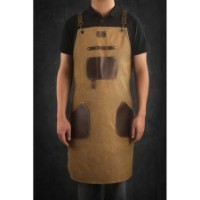 Șorț de bucătărie Takumi Kitchen Apron Brown (TK-WQ-Z) imaginea #4 — magazin online Desire.md