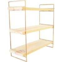 Suport bucătărie Trendy Mas Pine Atlantic/Gold 40x40x16cm GTR005580 imaginea #2 — magazin online Desire.md