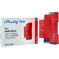 Умное реле Shelly Pro 1PM фото №2 — интернет-магазин Desire.md