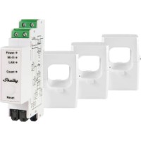 Умный счётчик Shelly Pro 3EM 400A фото №2 — интернет-магазин Desire.md