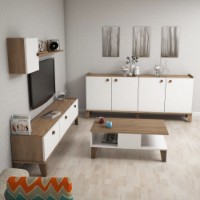 Set de mobilier pentru living Hanah Home Sumer 3 imaginea #3 — magazin online Desire.md