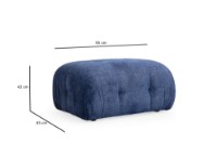 Пуф Atelier Del Sofa Petite Night Blue фото №2 — интернет-магазин Desire.md