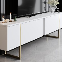 Set de mobilier pentru living Hanah Home Luxe White Gold imaginea #6 — magazin online Desire.md