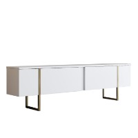 Set de mobilier pentru living Hanah Home Luxe White Gold imaginea #7 — magazin online Desire.md