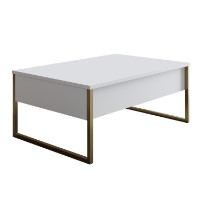 Set de mobilier pentru living Hanah Home Luxe White Gold imaginea #9 — magazin online Desire.md