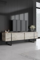 Комплект мебели для гостиной Hanah Home Luxe Travertine Black фото №2 — интернет-магазин Desire.md