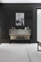 Комплект мебели для гостиной Hanah Home Luxe Travertine Black фото №5 — интернет-магазин Desire.md