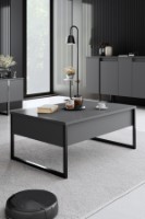 Комплект мебели для гостиной Hanah Home Luxe Anthracite Black фото №4 — интернет-магазин Desire.md