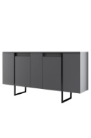 Комплект мебели для гостиной Hanah Home Luxe Anthracite Black фото №12 — интернет-магазин Desire.md
