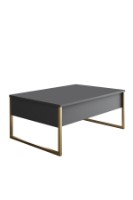 Set de mobilier pentru living Hanah Home Luxe Anthracite Gold imaginea #14 — magazin online Desire.md