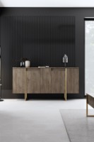 Комплект мебели для гостиной Hanah Home Luxe Walnut Gold фото №6 — интернет-магазин Desire.md