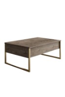 Комплект мебели для гостиной Hanah Home Luxe Walnut Gold фото №14 — интернет-магазин Desire.md