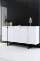 Комплект мебели для гостиной Hanah Home Luxe White Black фото №3 — интернет-магазин Desire.md