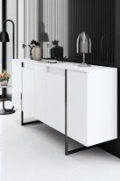 Комплект мебели для гостиной Hanah Home Luxe White Black фото №7 — интернет-магазин Desire.md