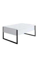 Комплект мебели для гостиной Hanah Home Luxe White Black фото №13 — интернет-магазин Desire.md