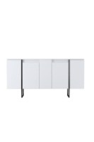 Комплект мебели для гостиной Hanah Home Luxe White Black фото №14 — интернет-магазин Desire.md