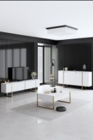 Комплект мебели для гостиной Hanah Home Luxe White Gold