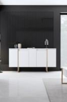 Set de mobilier pentru living Hanah Home Luxe White Gold imaginea #6 — magazin online Desire.md
