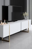 Set de mobilier pentru living Hanah Home Luxe White Gold imaginea #7 — magazin online Desire.md