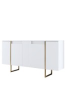 Set de mobilier pentru living Hanah Home Luxe White Gold imaginea #13 — magazin online Desire.md