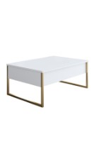 Set de mobilier pentru living Hanah Home Luxe White Gold imaginea #14 — magazin online Desire.md