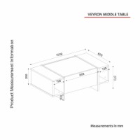 Set de mobilier pentru living Hanah Home Veyron 1 imaginea #13 — magazin online Desire.md