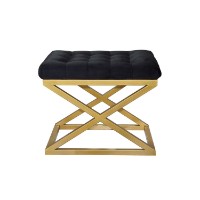 Fotoliu moale Atelier Del Sofa Capraz Gold Black