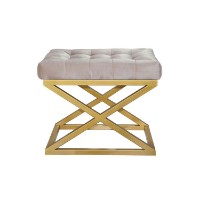 Fotoliu moale Atelier Del Sofa Capraz Gold Cream