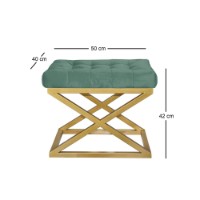 Fotoliu moale Atelier Del Sofa Capraz Gold Green v2 imaginea #2 — magazin online Desire.md