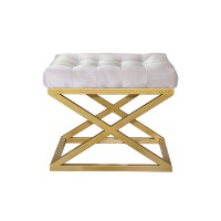 Fotoliu moale Atelier Del Sofa Capraz Gold White