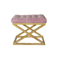 Fotoliu moale Atelier Del Sofa Capraz Golden Pink
