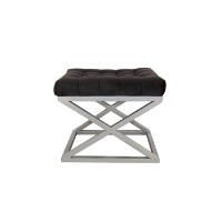 Fotoliu moale Atelier Del Sofa Capraz Silver Black