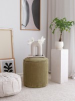 Fotoliu moale Atelier Del Sofa Teddy Fitilli Khaki